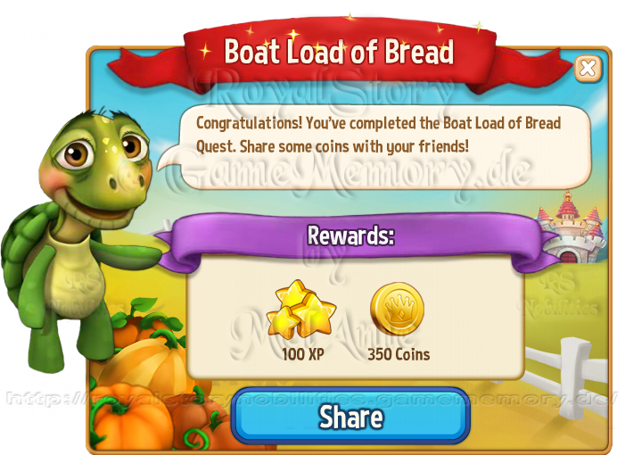 15 Boat Load of Bread