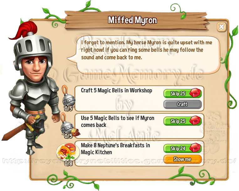 16 Miffed Myron