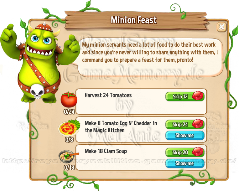 4 Minion Feast