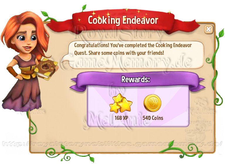 40 Cooking Endeavour
