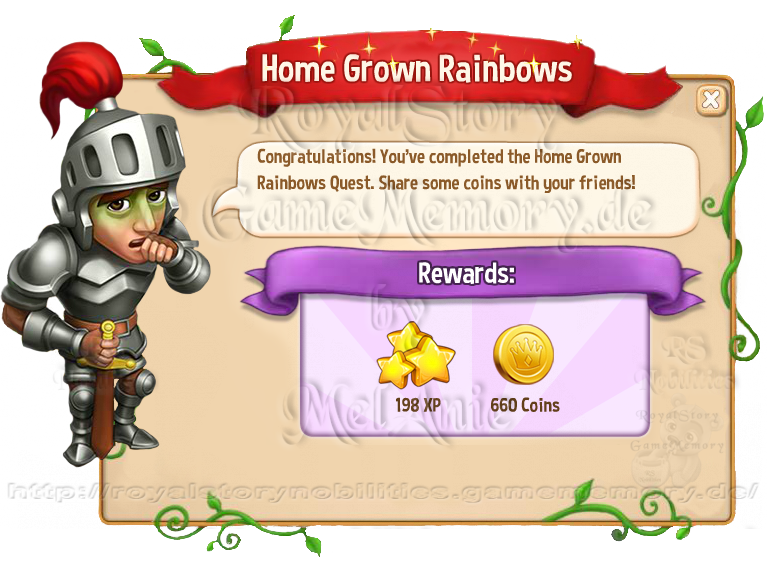 7 Home Grown Rainbows