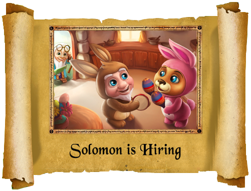 Solomon is Hiring Easter 2014