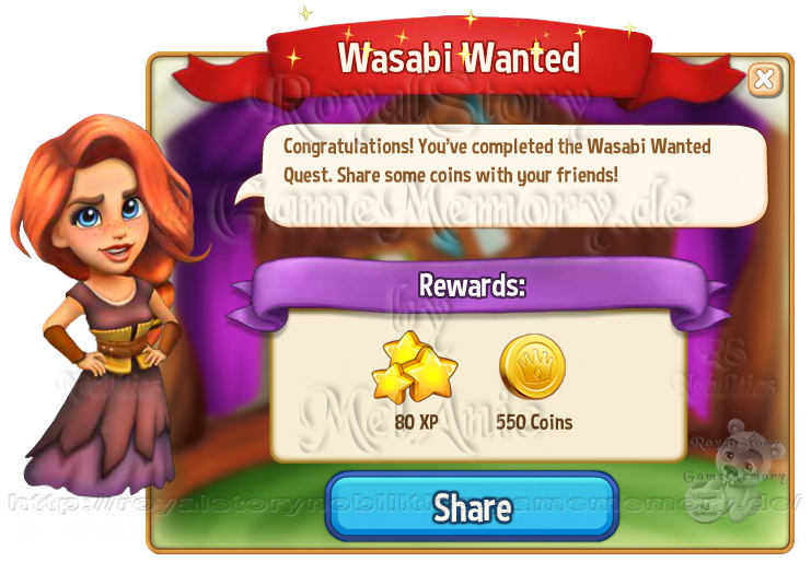 13 Wasabi Wanted