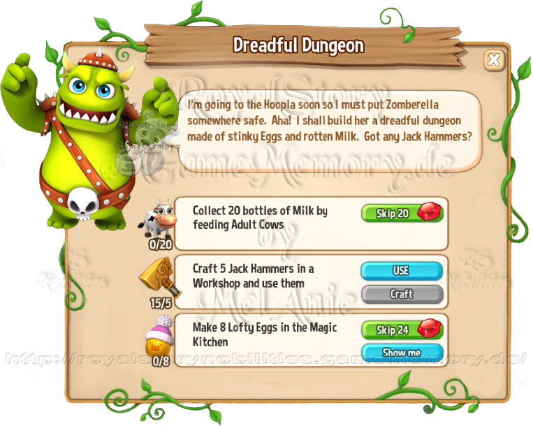 40 Dreadful Dungeon