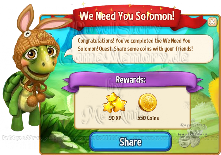7 We Need You Solomon!