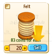 sell felt