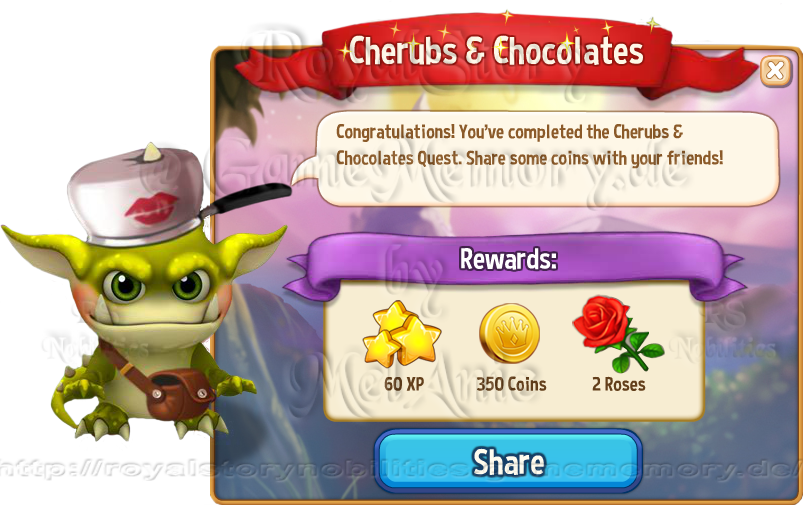 11 Cherubs and Chocolates finish