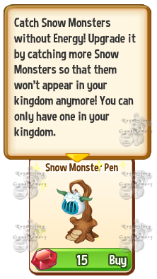 Snow Monster Pen