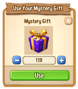 Use Your Mystery Gift