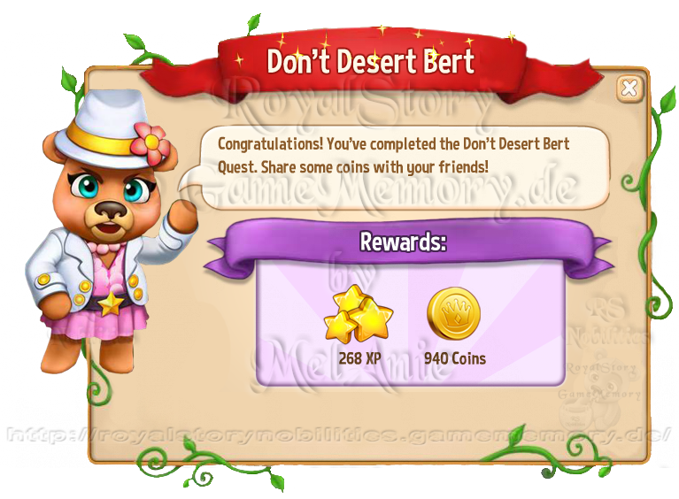 7 Don't Desert Bert fin