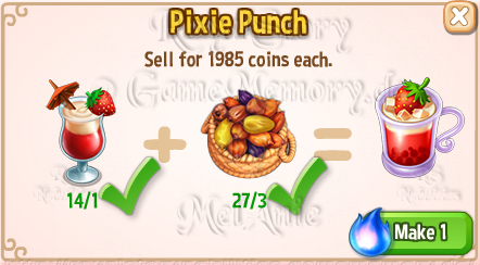 9 Forgetfull Wizard Pixie Punch