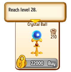 Crystal Ball Reach Level 28
