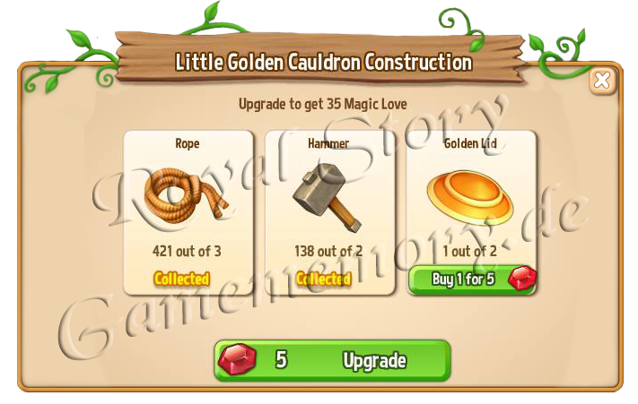 completet golden couldron compl3 35