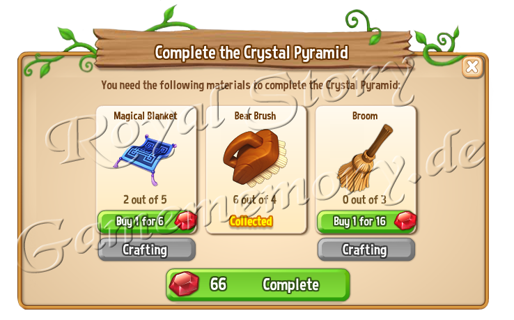 2 Crystal Crupt complete