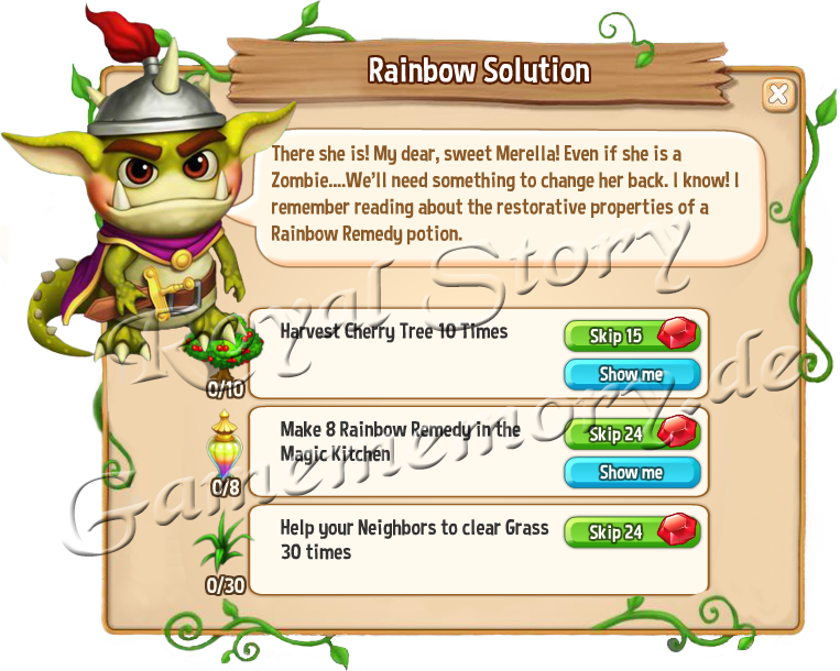 6 rainbow Solution