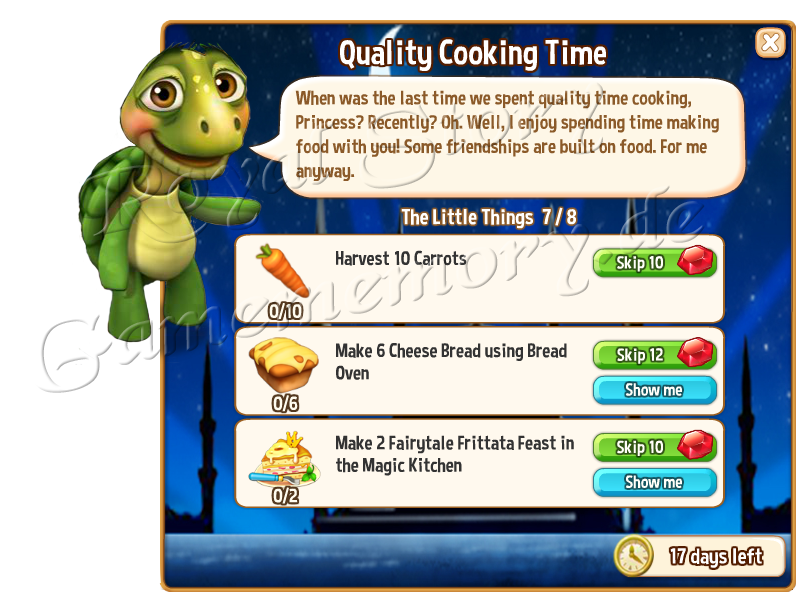 7 Quality Cooking time