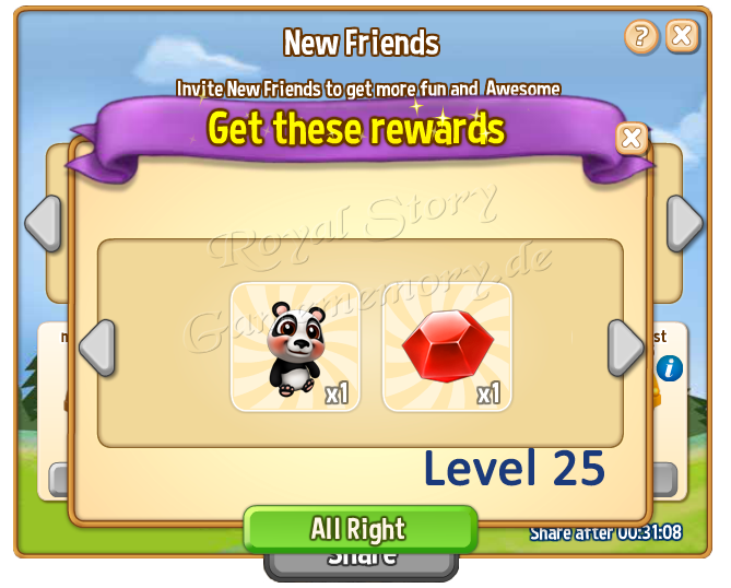 Friendship Balloon Level25
