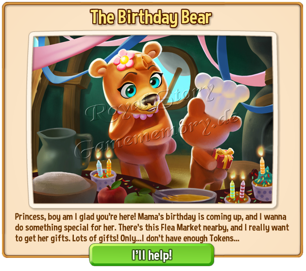 Mama Bears Birthday Start