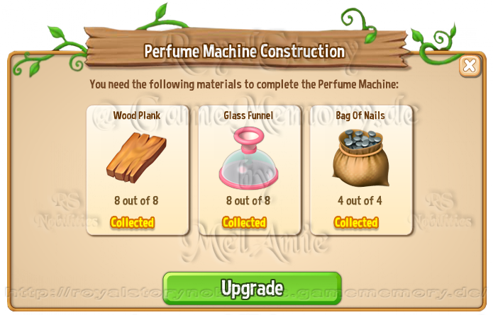 Perfume Machine construction