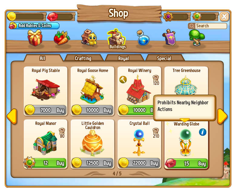 Warding Globe Shop2