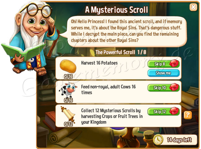 1 A Mysterious Scroll