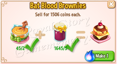 10 Hungy, Hungry Dragon Bat Blood Brownies