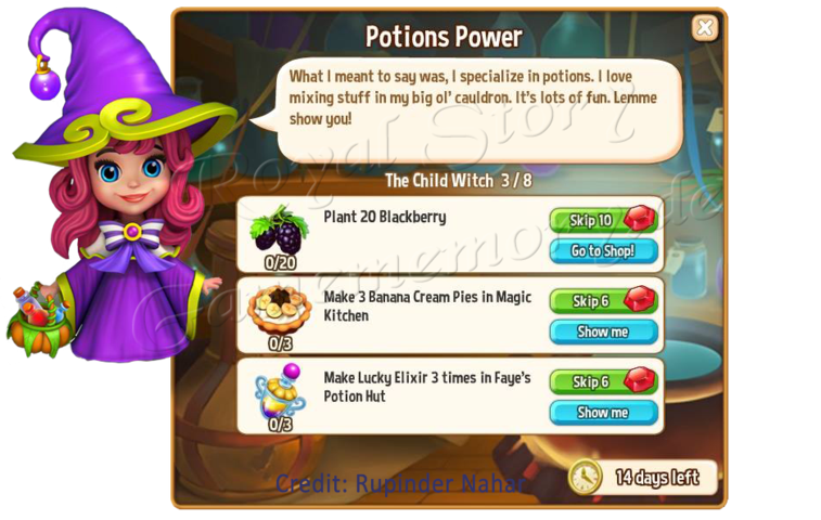 3 Potions Power