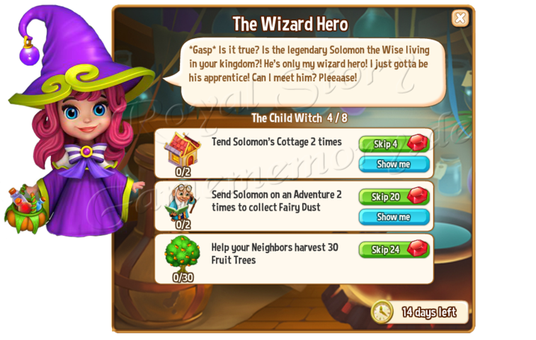 4 The Wizard Hero