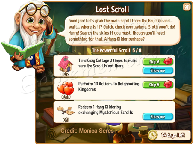 5 Lost Scroll