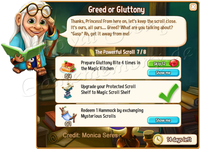 7 Greed or Gluttony