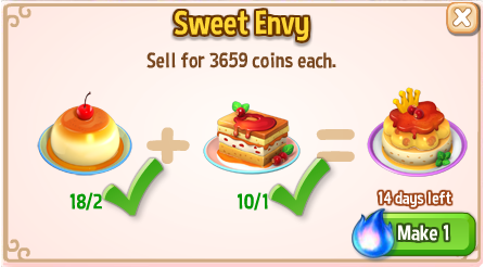 8 Sweet Envy