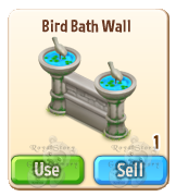 ABird Bath Wall