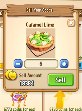 Sell Caramel Lime