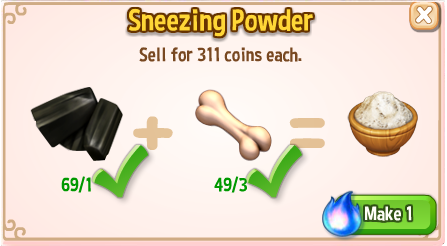 Sneezing Powder