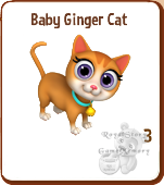 Baby Ginger Cat Massive Purple Magic Tower