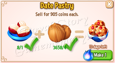 Date-Pastry