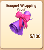 Bouquet Wrapping Paper