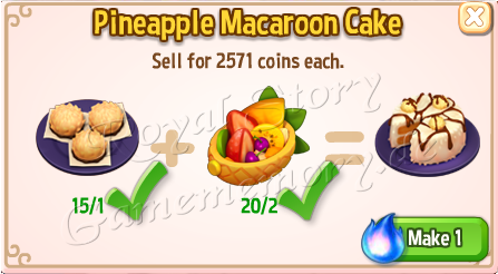 Pineapple-Macaroon-Cake