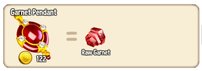 Garnet-Pendant