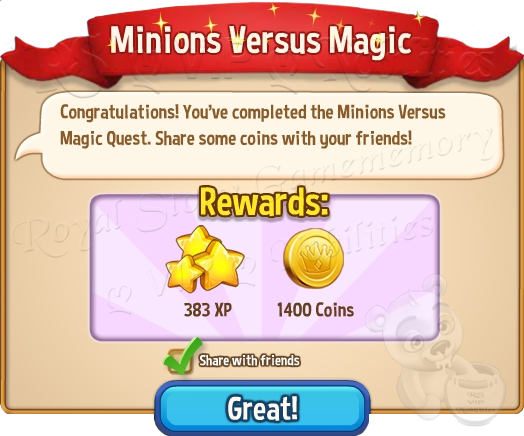 2 Minions Versus Magic fin