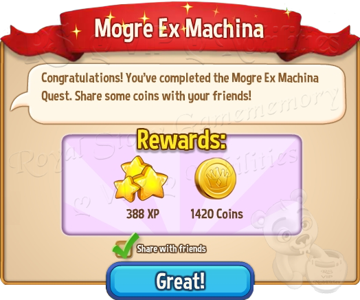 4 Mogre Ex Machina fin