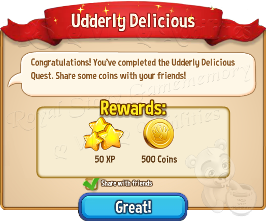 5 Udderly Delicious fin