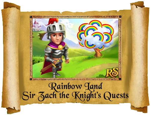 Deckblatt Rainbow Land Sir Zach the Knight’s Quests
